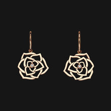 Load image into Gallery viewer, 18k Wire Bloom Earrings - allanstokes-1