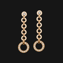 Load image into Gallery viewer, 18k Dangling Pendant Earrings - allanstokes-1
