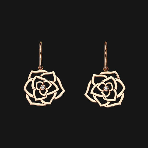 18k Wire Bloom Earrings - allanstokes-1
